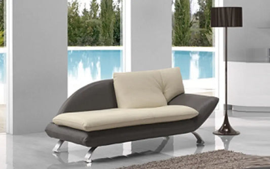 Méridienne cuir accoudoir gauche DESIGN Made in Italy