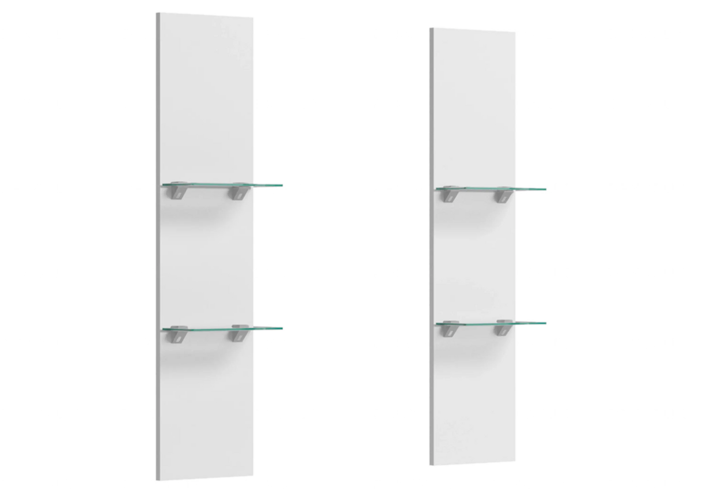 Meuble TV Moderne Blanc Béton – Modèles 3 ou 4 Portes Treviso Status