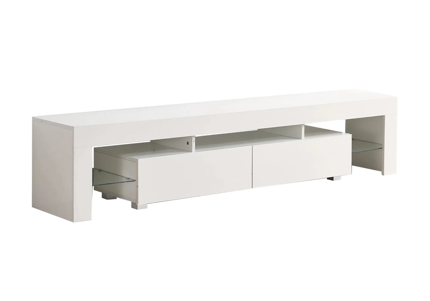 Meuble banc tv marbre blanc MARGOT New Design