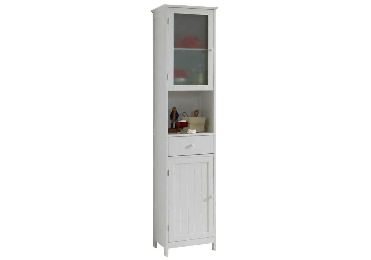Meuble colonne rangement blanc CIRA New Design