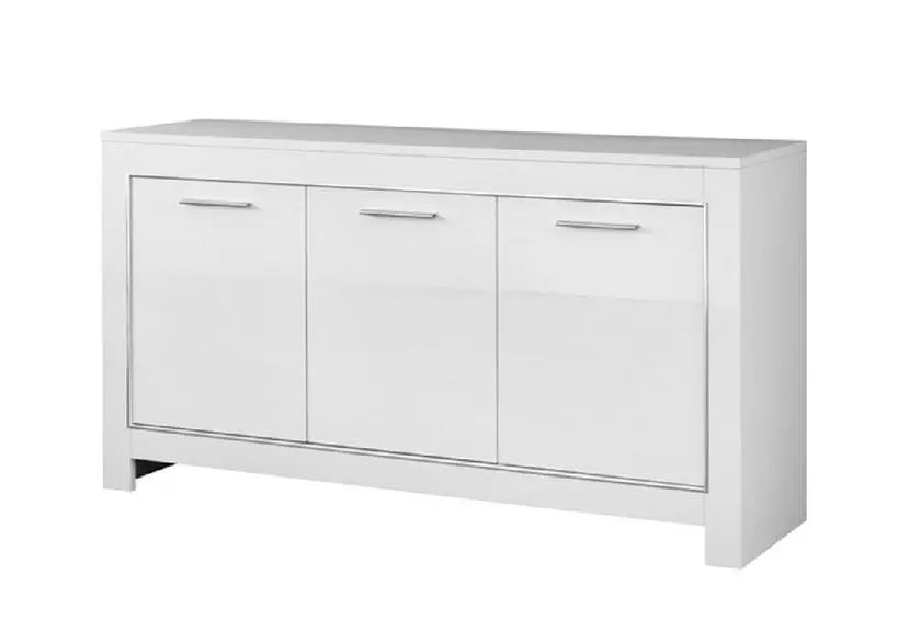 Meuble de séjour laqué blanc MODENA Italian Mobili