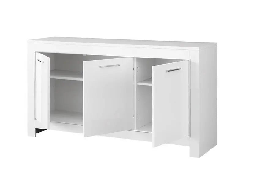 Meuble de séjour laqué blanc MODENA Italian Mobili