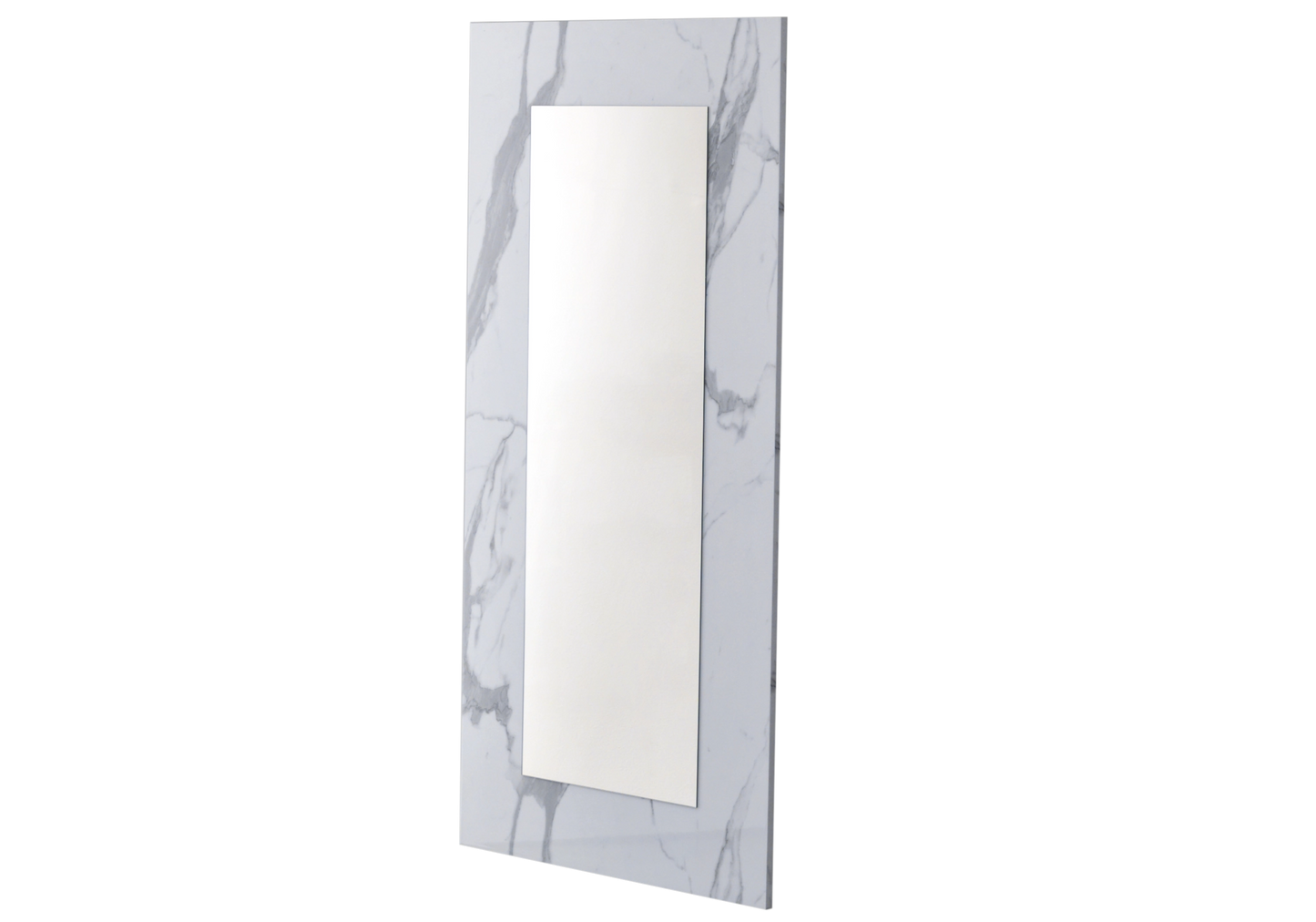 Mur TV design marbre blanc – VITTORIA