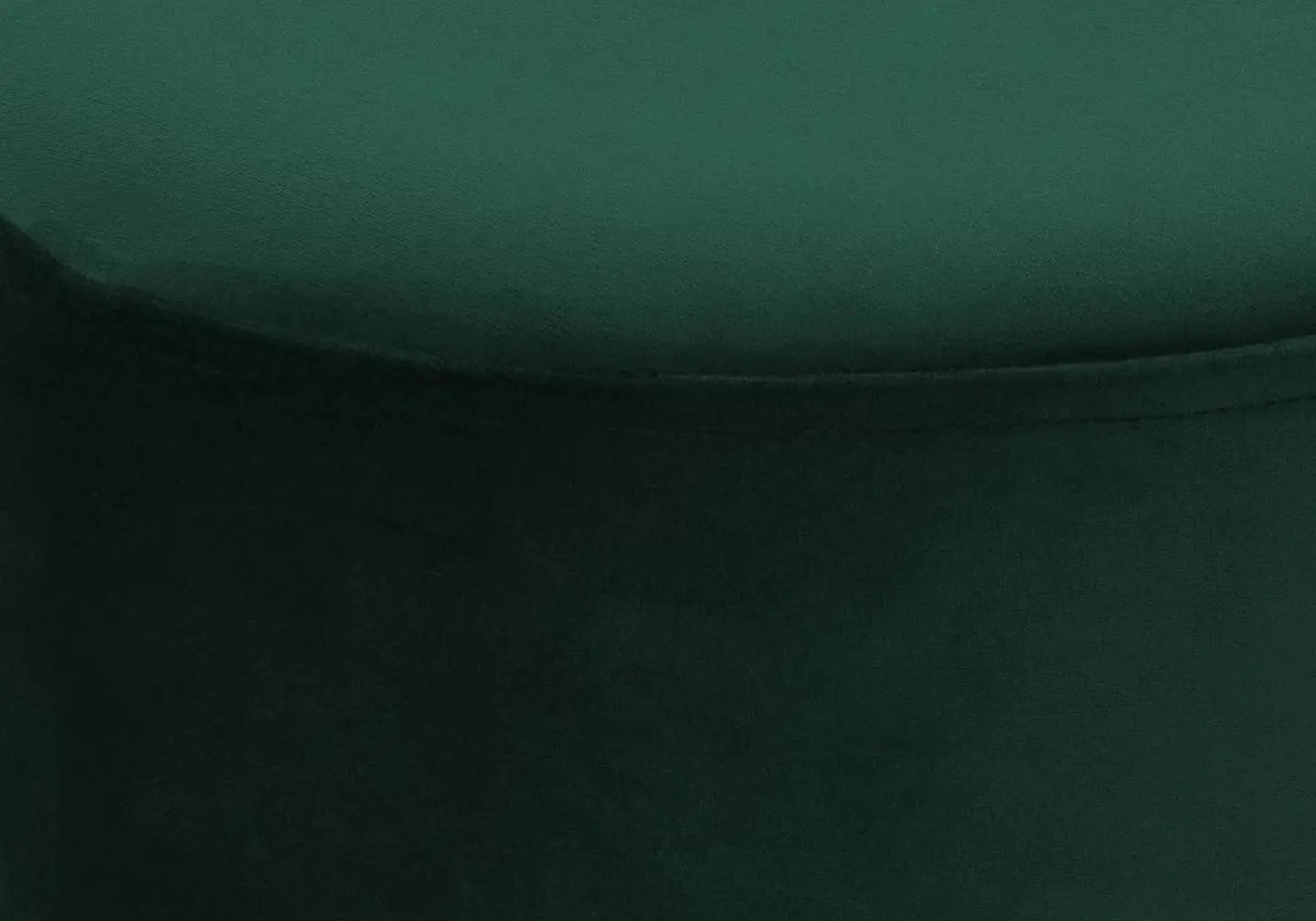 Pouf design doré velours vert LISY New Design