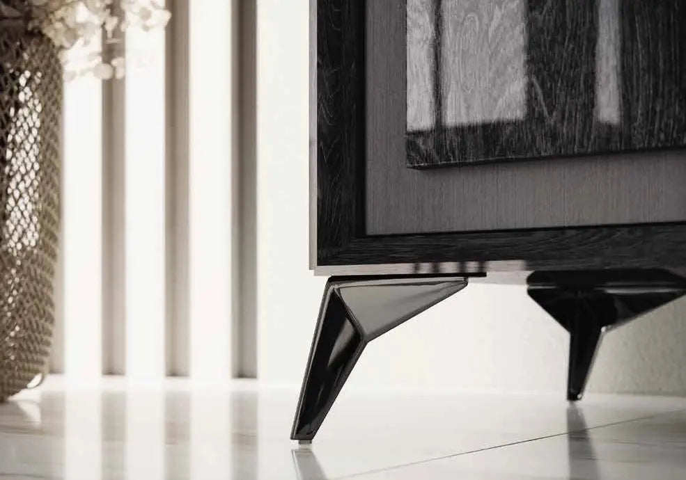 Salle à manger en céramique argent HAWA CG Italy