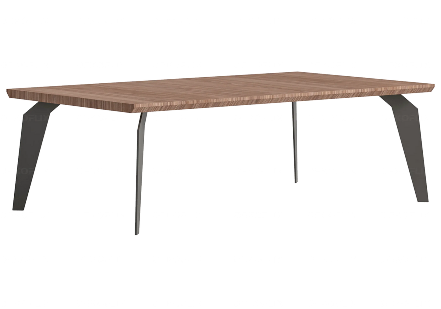 Table Basse Bois Noyer Nora – Élégance Naturelle pour Salon Design Status