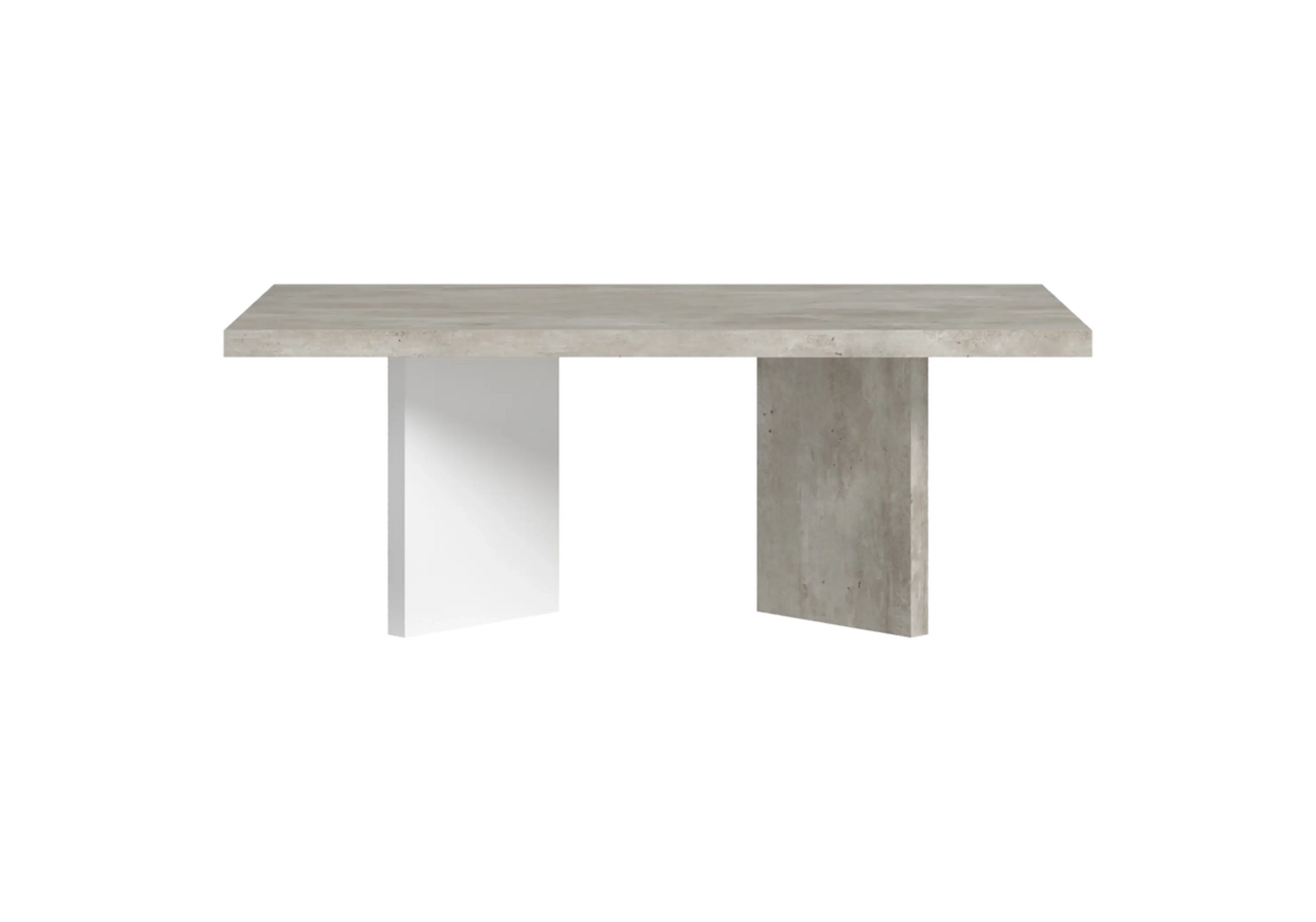 Table Basse Moderne Béton – Table de Salon Treviso Status