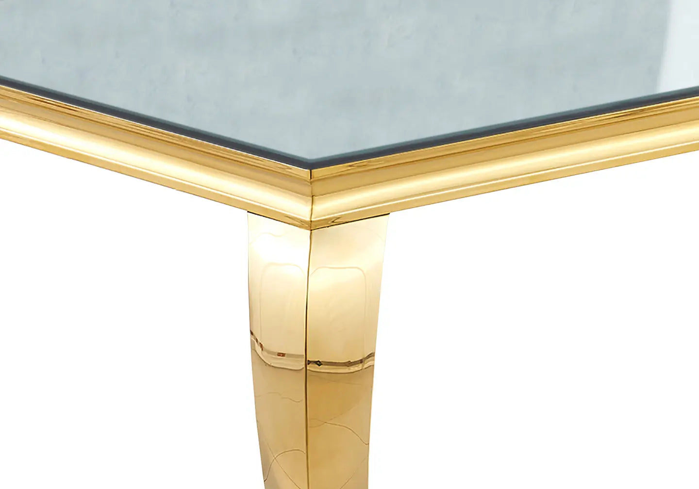 Table à manger dorée miroir NEO New Design
