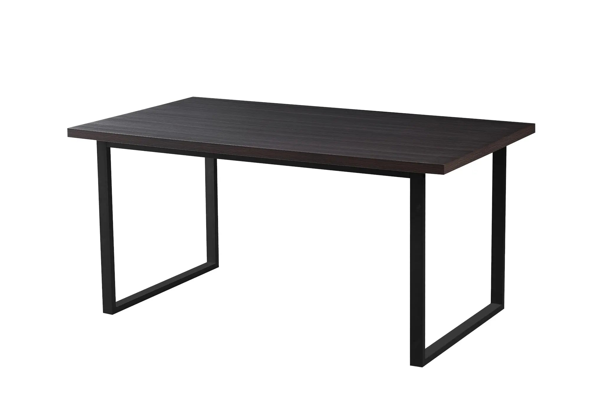 Table à manger noir bois noir NOUR : Élégance Moderne – DEKOFLIX