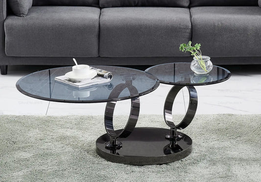 Table basse articulée noire VARIO New Design