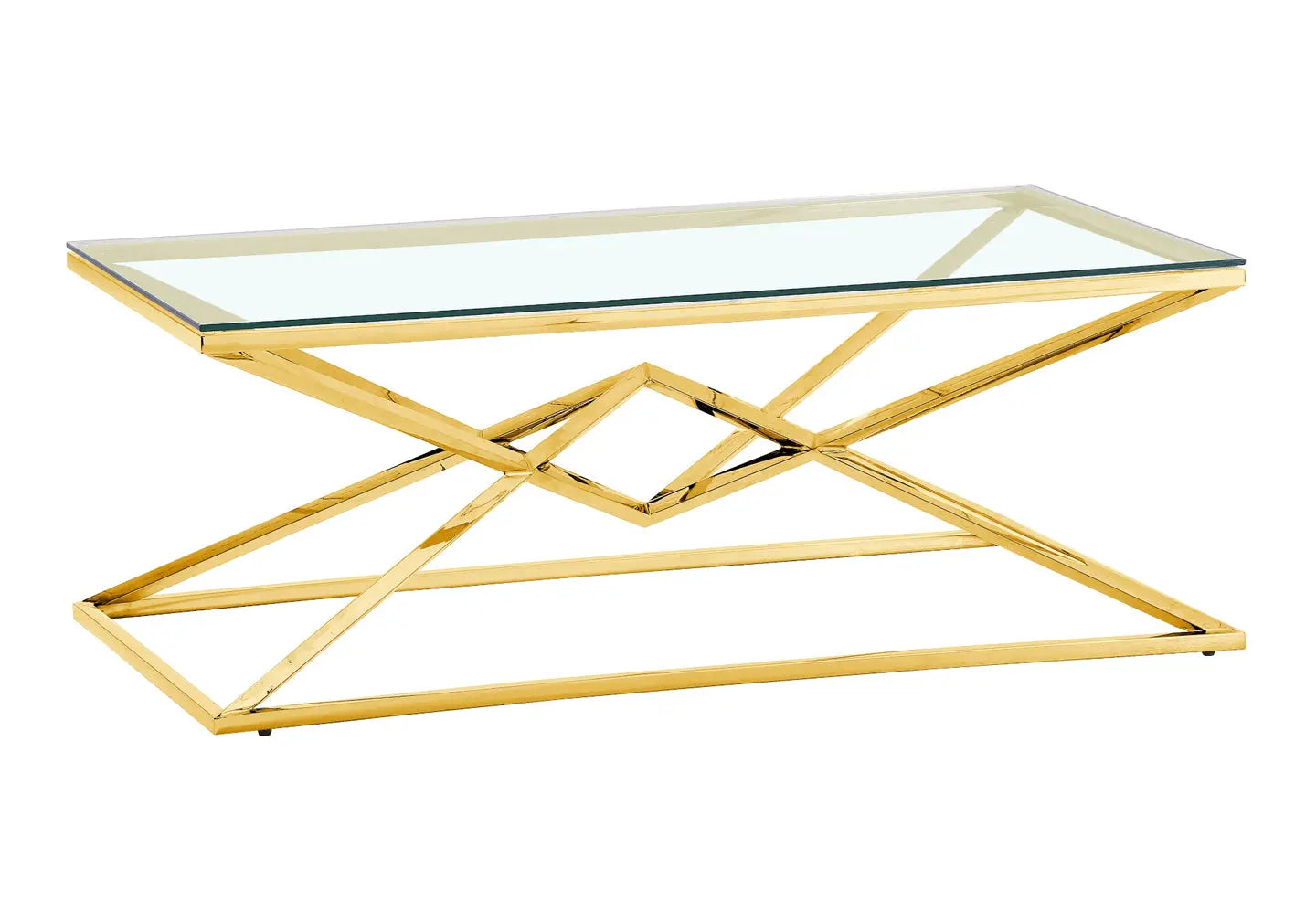 Table basse design doré LUXOR New Design