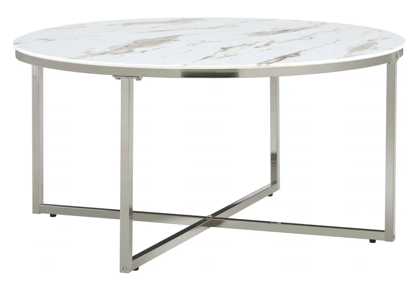 Table basse ronde marbre noir GALA New Design