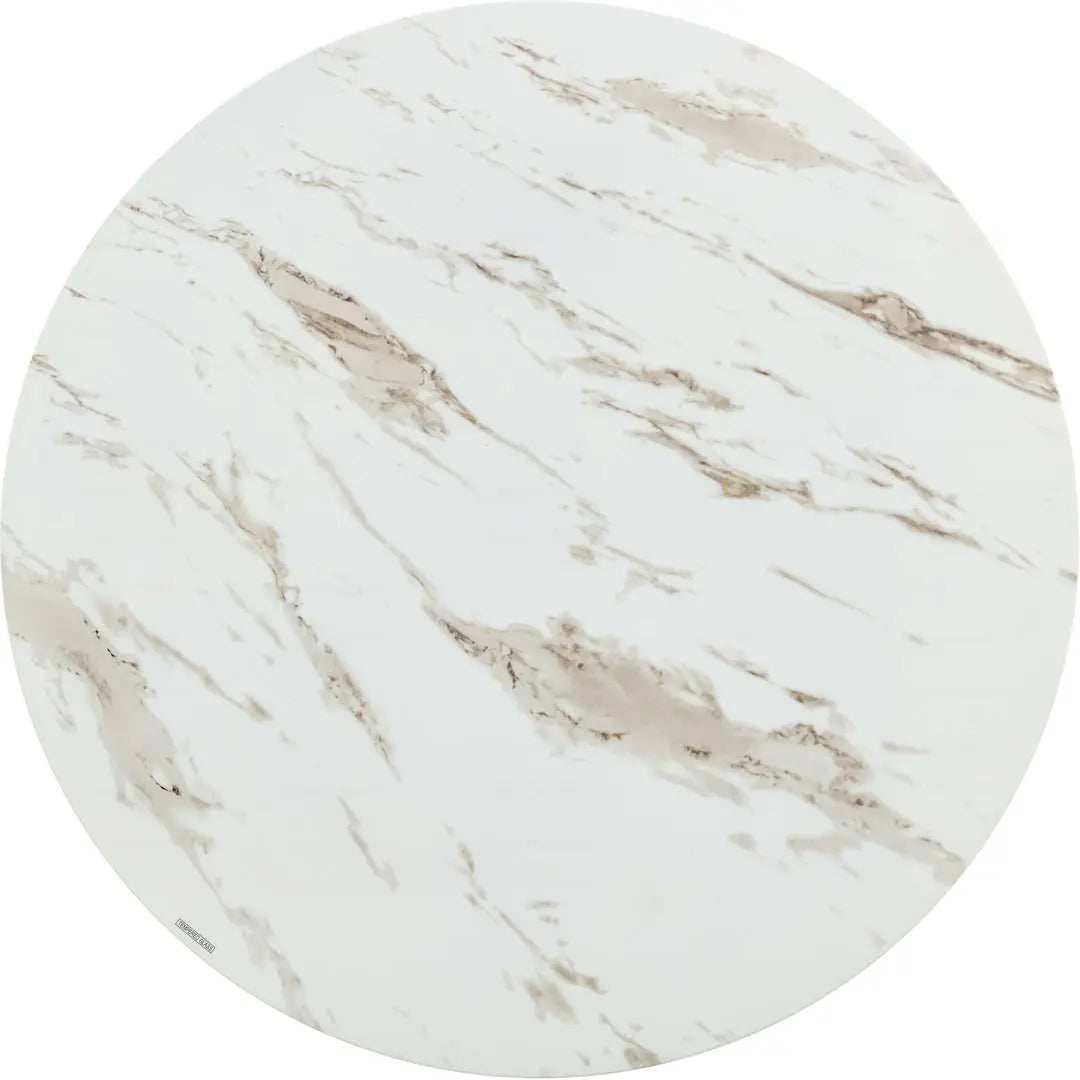 Table basse ronde marbre noir GALA New Design