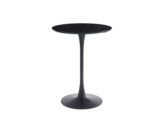 Table de bar noire marbre noir VIOLA New Design
