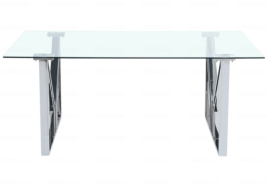 Table salle à manger en verre design URSI New Design