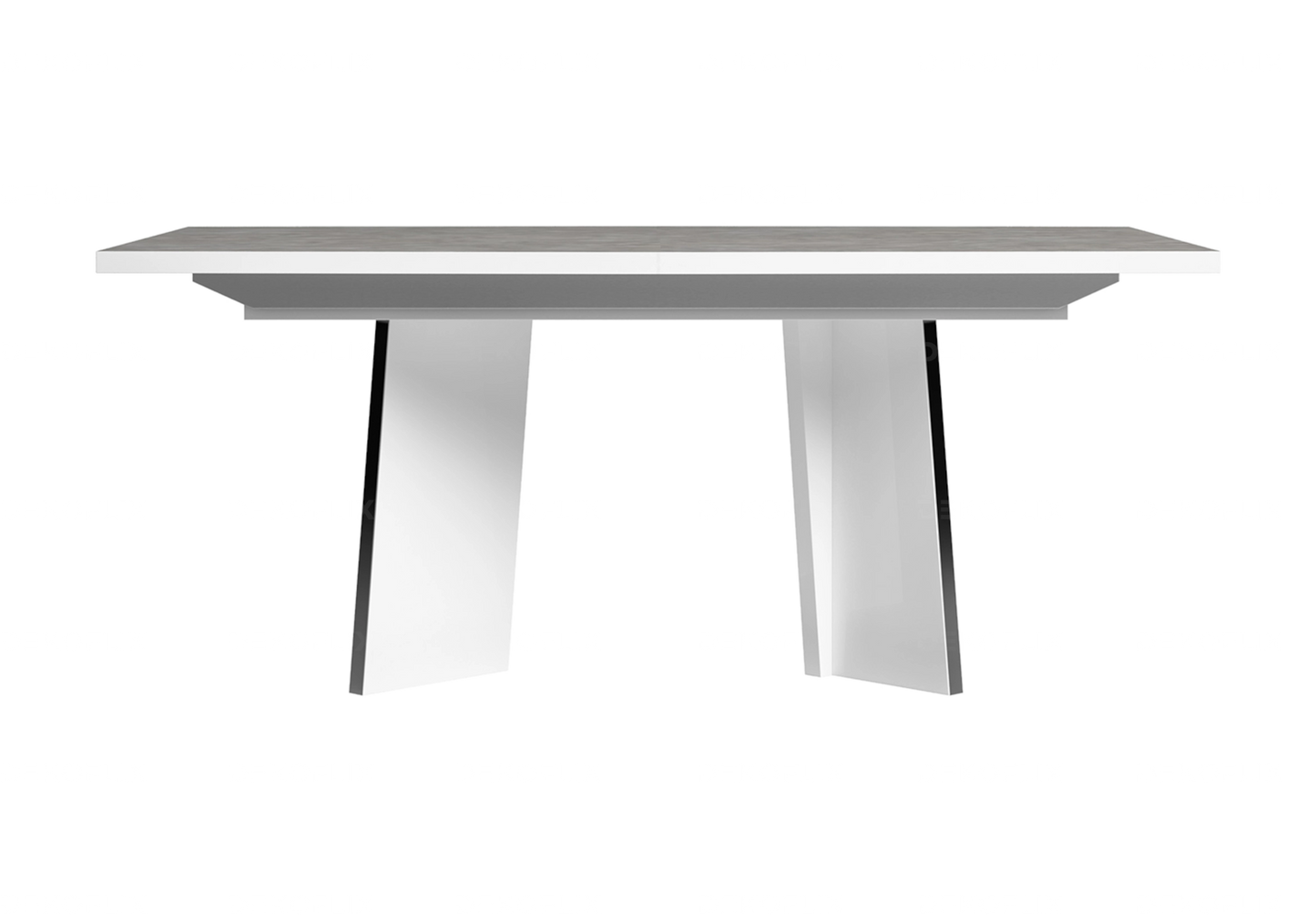 Table à Manger Marbre Gris - Élégante Collection Mara - DEKOFLIX