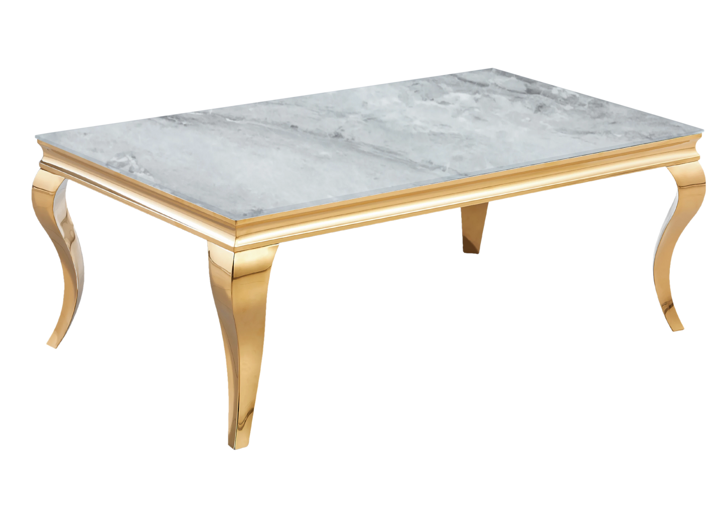 Console design marbre gris pied doré – NEO