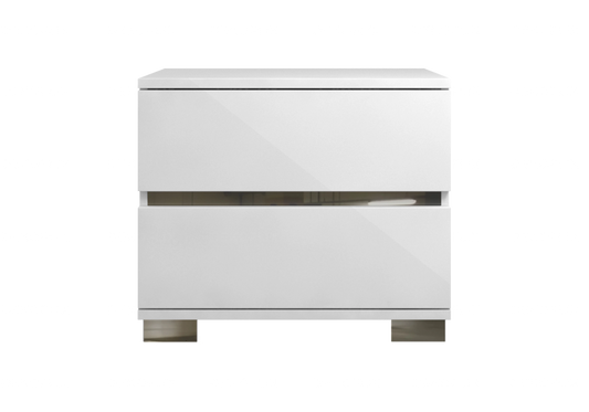 Dream Blanc – Table de Nuit - Élégance et Raffinement Italy - DEKOFLIX