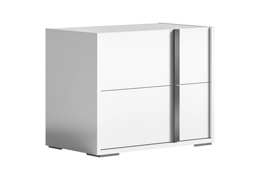 Bianca White – Commode Double 6 Tiroirs - Élégance et Fonctionnalité - DEKOFLIX