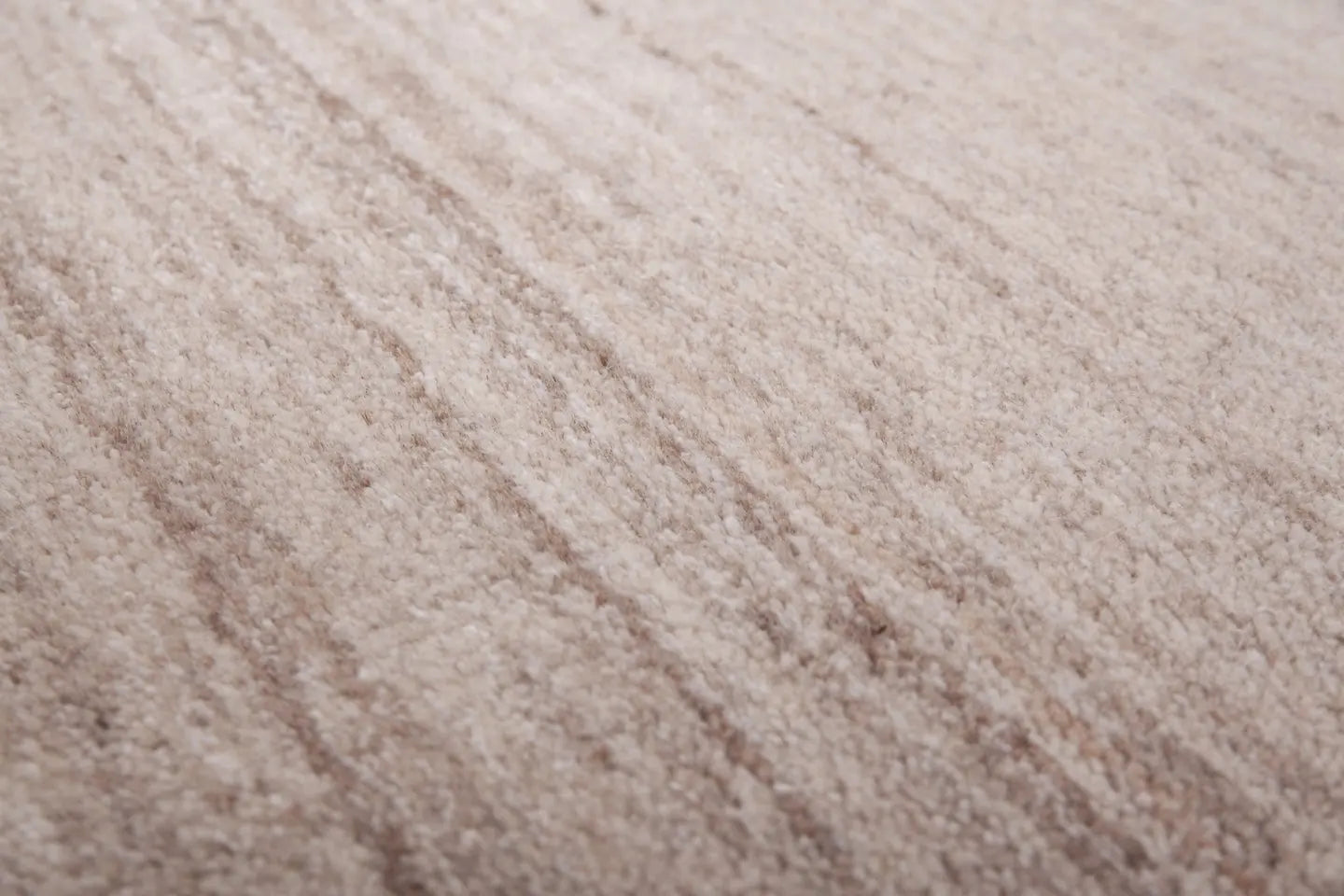 Tapis ethnique laine fait main beige RAJASTHAN Lalee Tapis