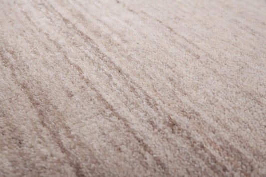 Tapis ethnique laine fait main beige RAJASTHAN Lalee Tapis