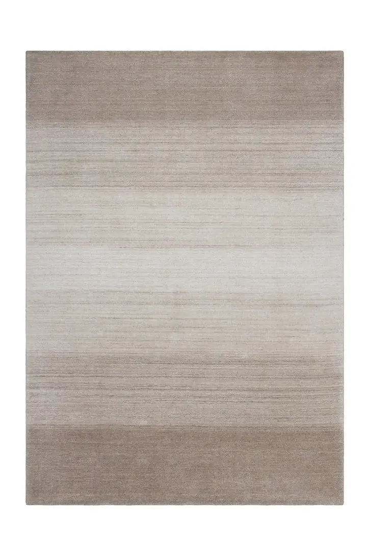 Tapis ethnique laine fait main beige RAJASTHAN Lalee Tapis