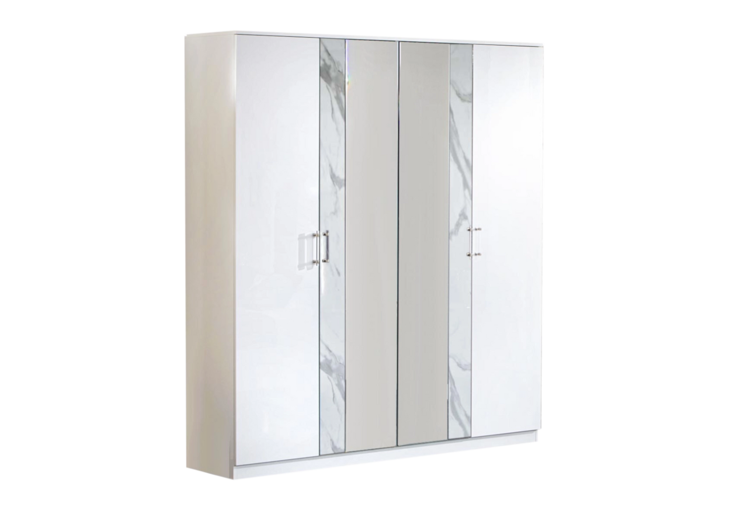 Chambre complète marbre blanc moderne – CRISTAL