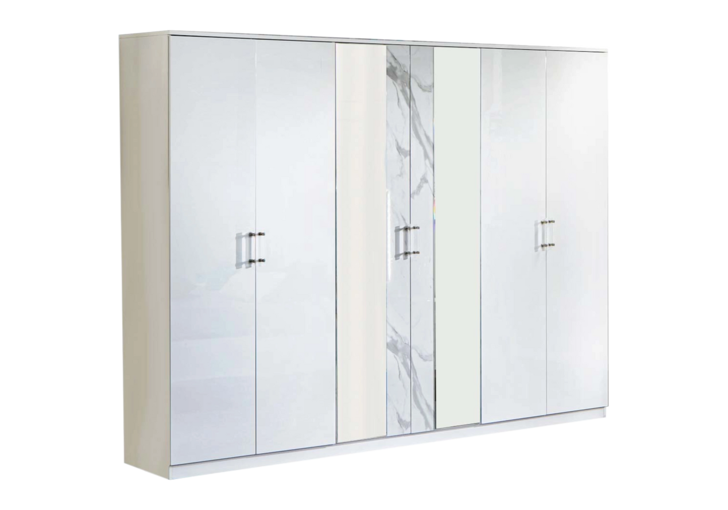 Chambre complète marbre blanc moderne – CRISTAL