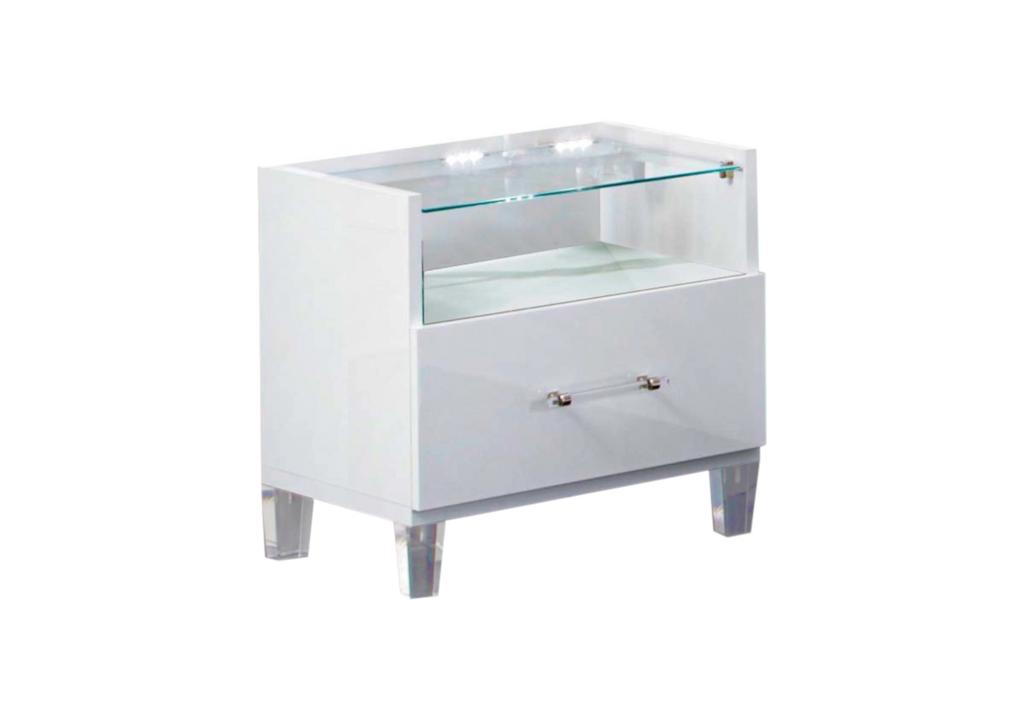 Chambre complète marbre blanc moderne – CRISTAL