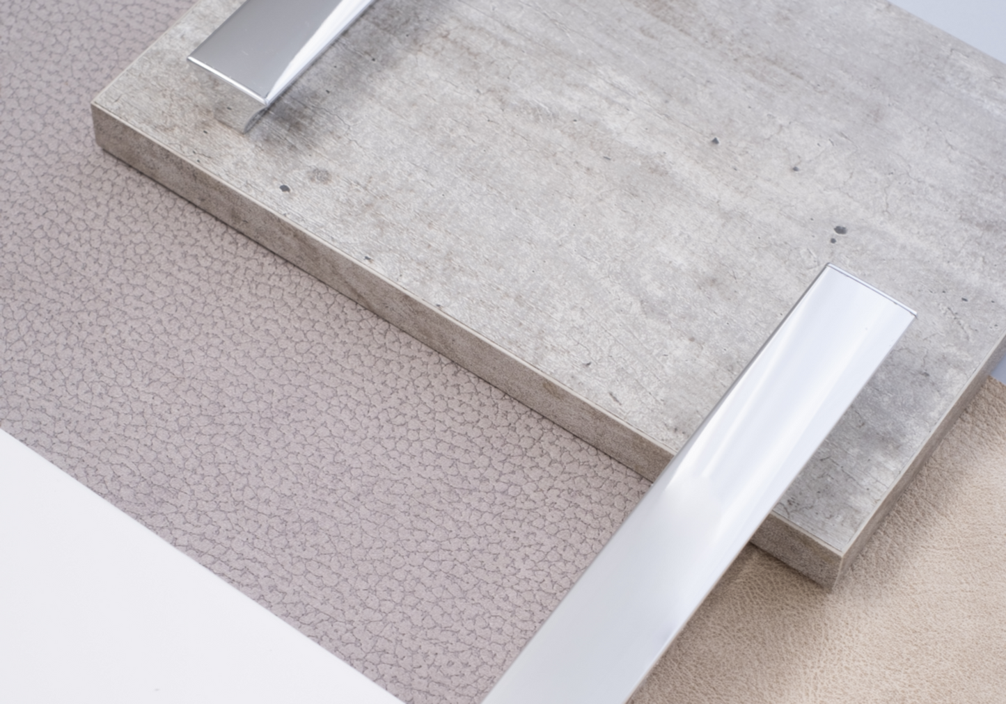 Chambre complète 160x200 blanc béton – Treviso