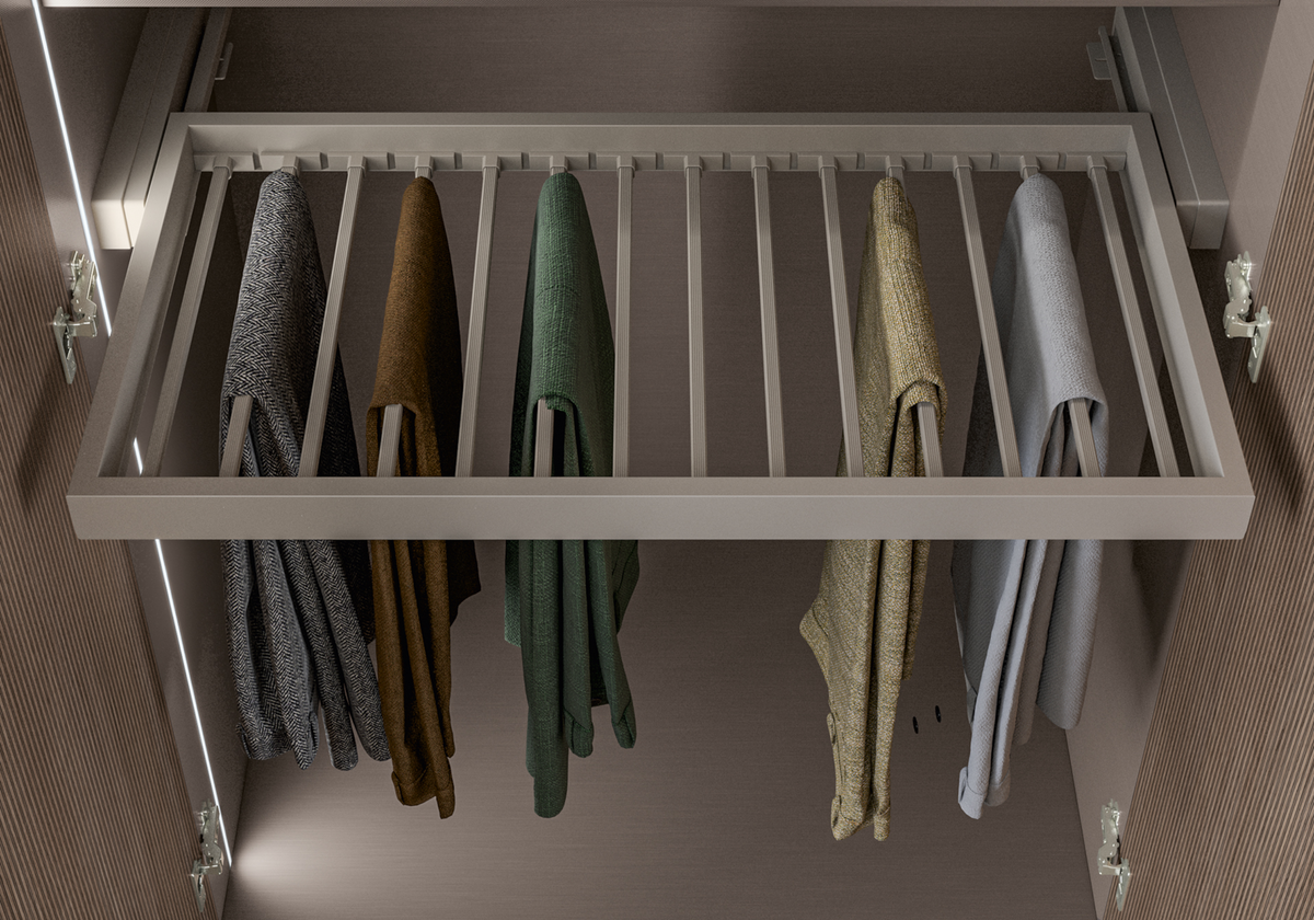 Chambre complète moderne avec armoire – Hexagon