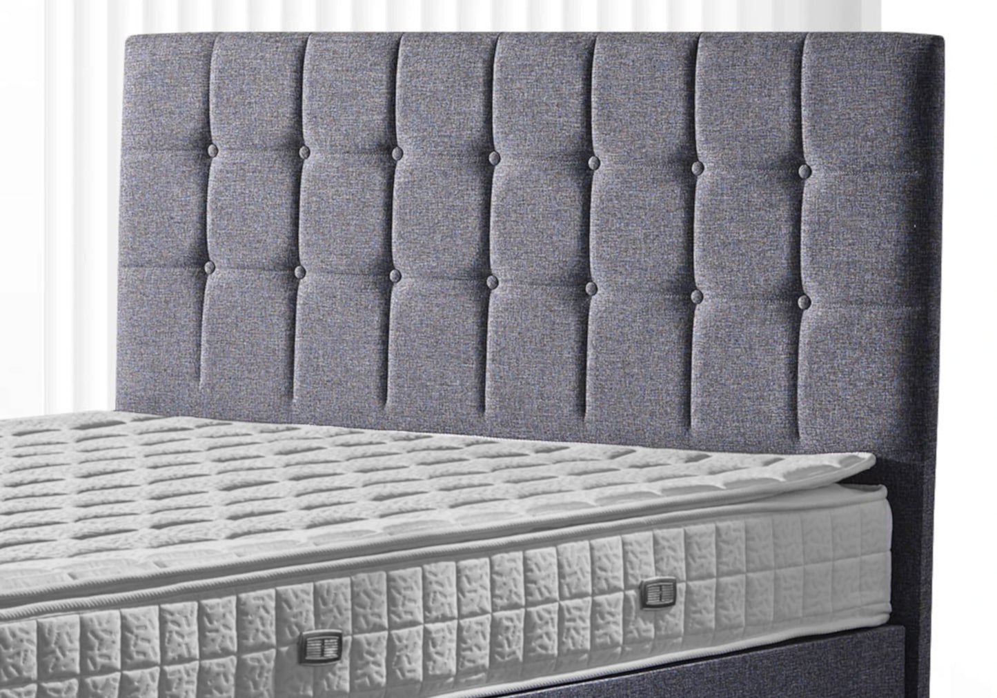 Lit coffre rangement avec tête de lit design – STAR