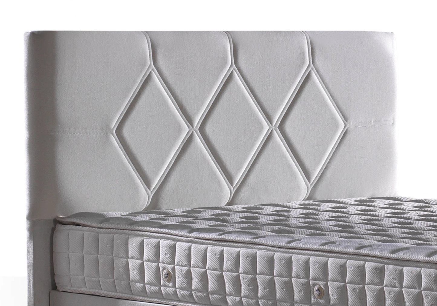 Lit complet coffre matelas tête de lit - HILTON
