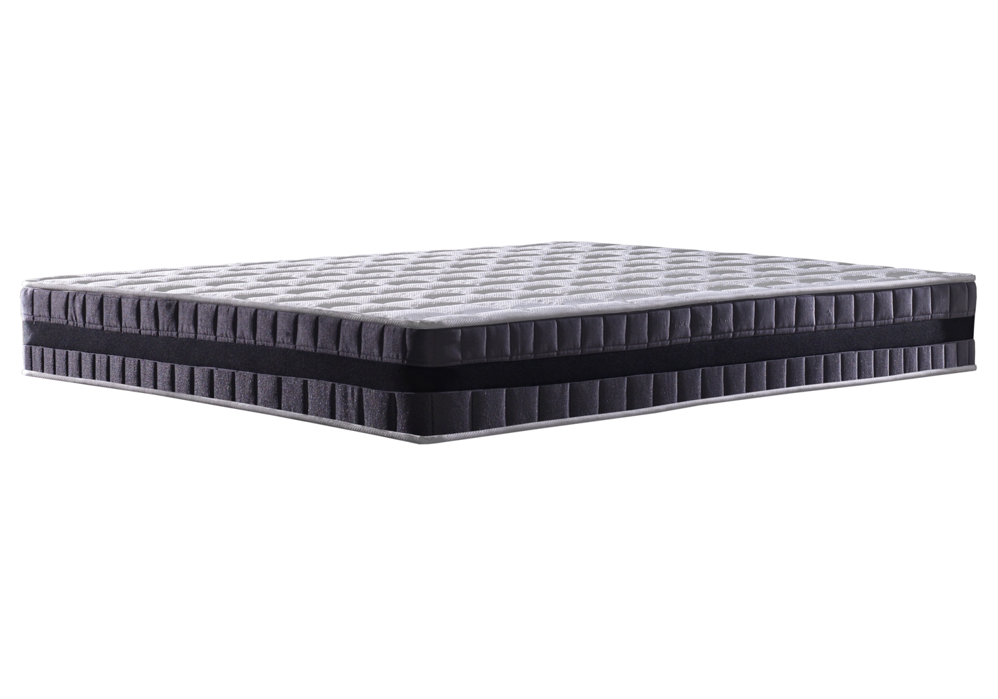 Lit coffre rangement avec matelas et tête de lit - HERO
