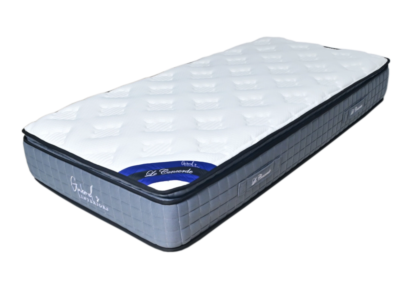 Matelas hybride ressorts ensachés mousse 25 cm - CONCORDE