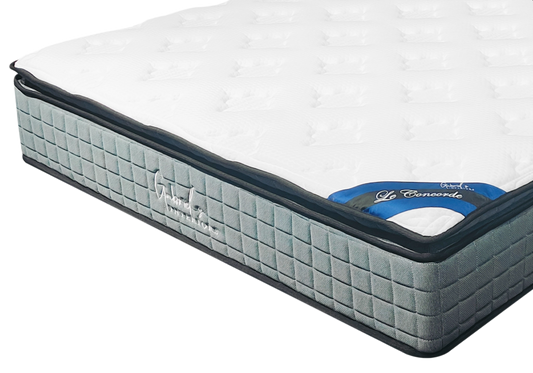 Matelas hybride ressorts ensachés mousse 25 cm - CONCORDE