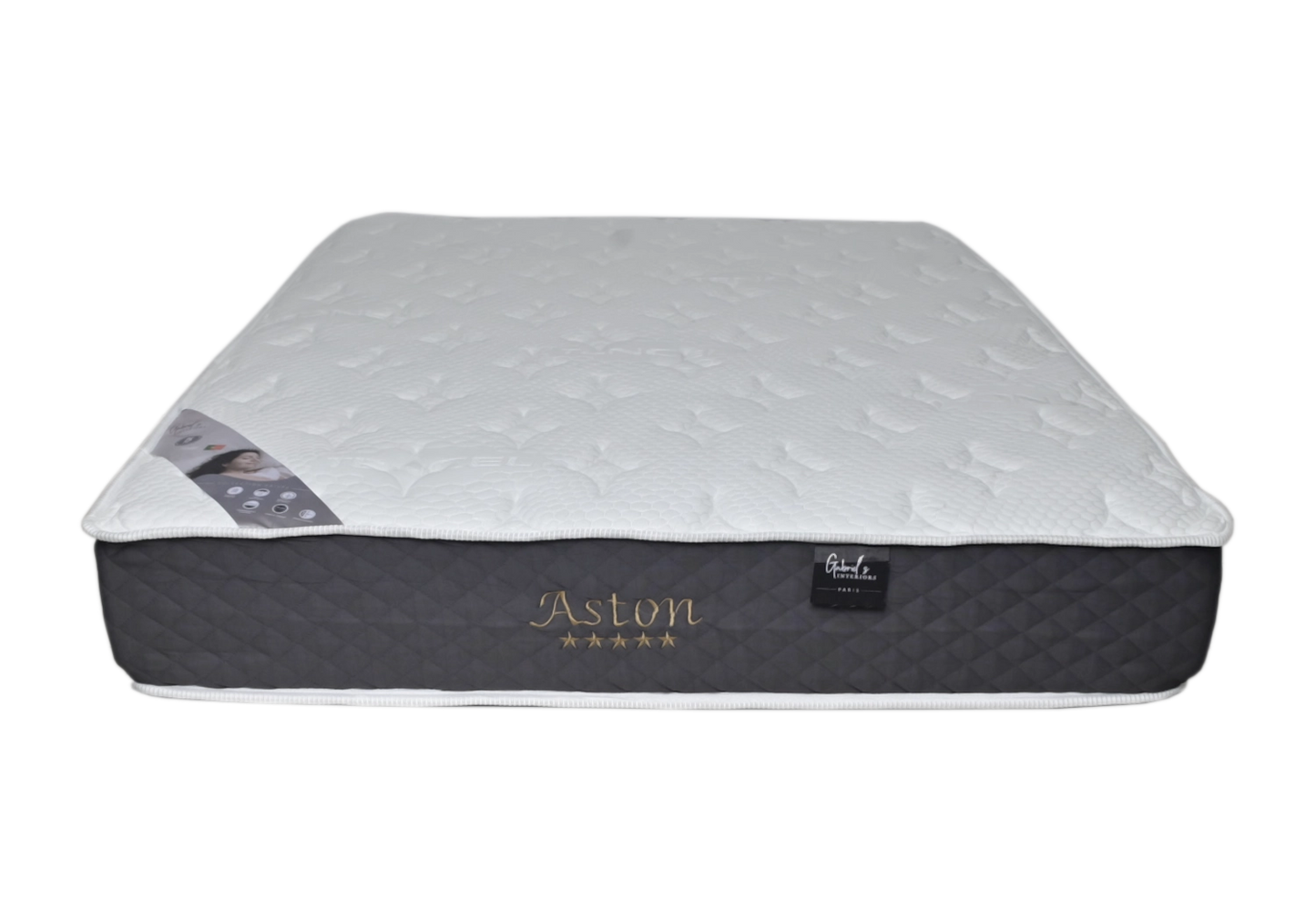 Matelas ressorts ensachés ferme 25 cm - ASTON