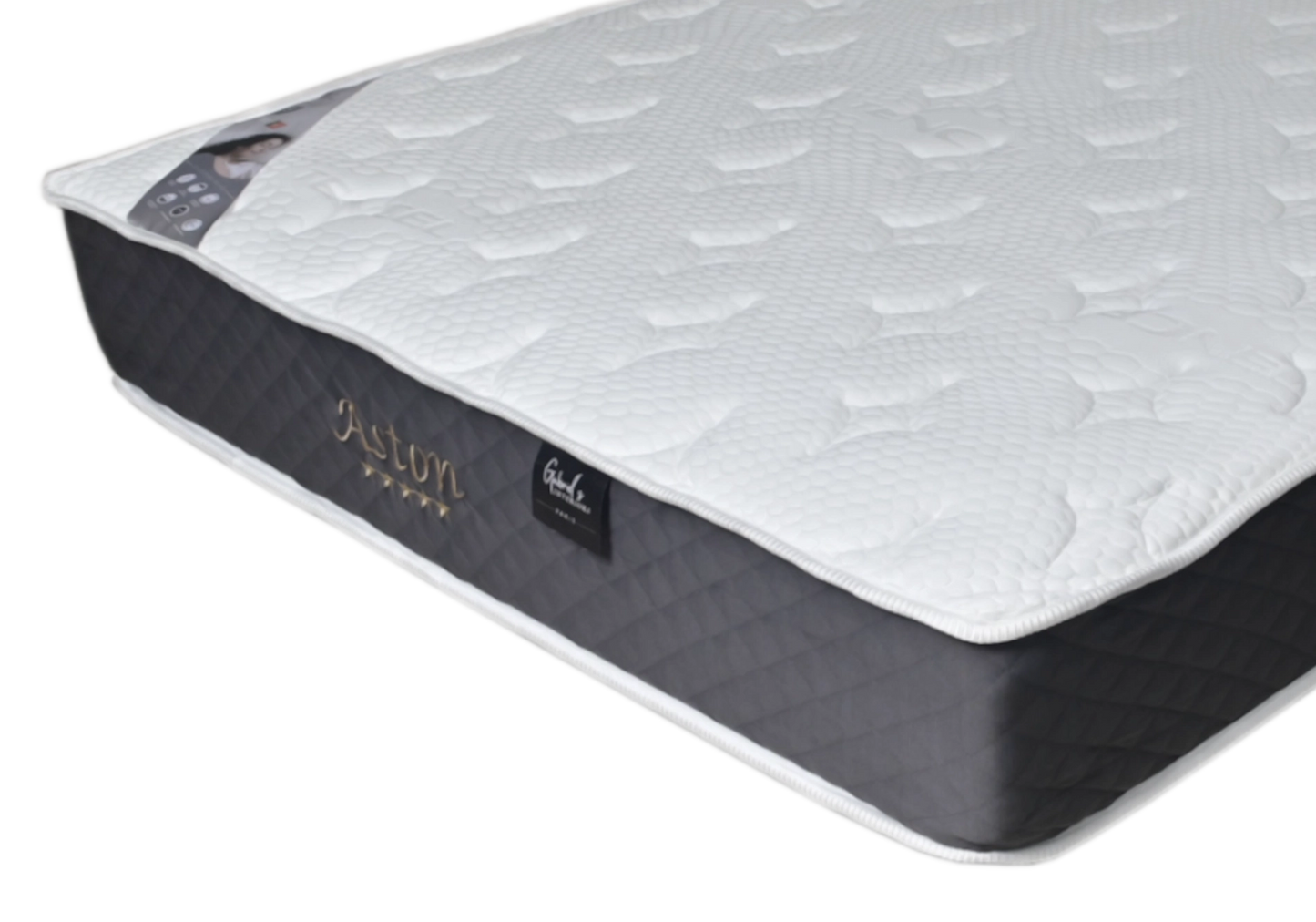 Matelas ressorts ensachés ferme 25 cm - ASTON