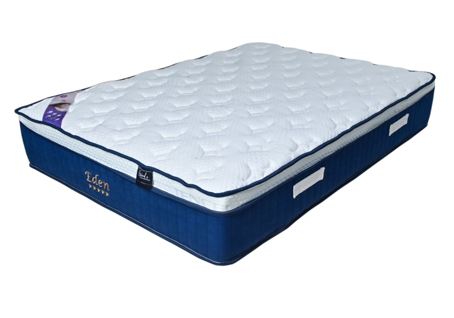 Matelas ressorts ensaches premium 32 cm - EDEN