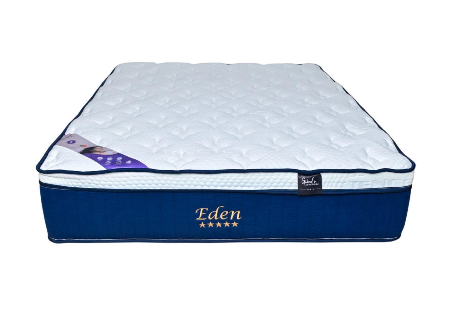 Matelas ressorts ensaches premium 32 cm - EDEN