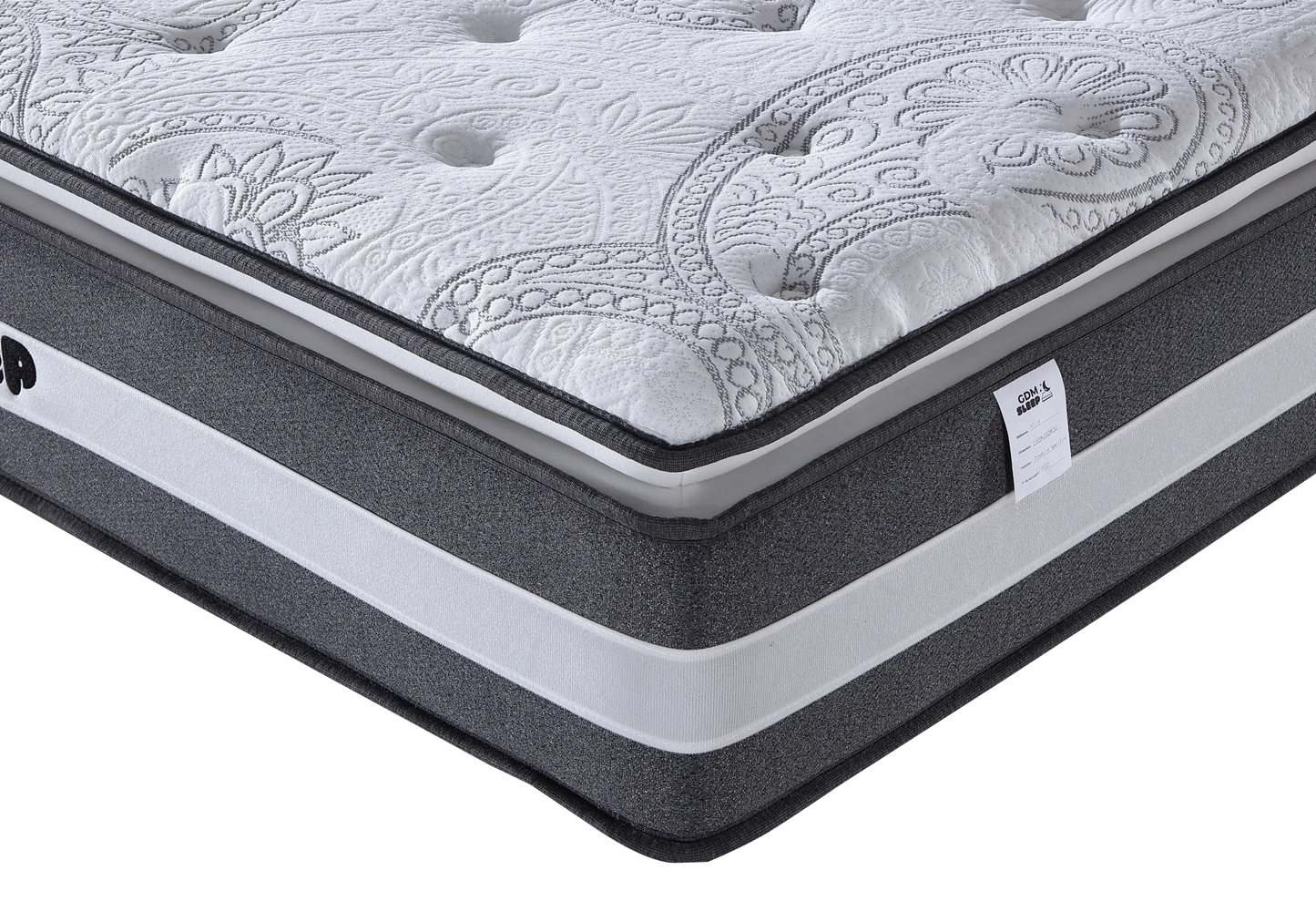 Matelas ressorts ensachés premium 30 cm - ATHÉNA