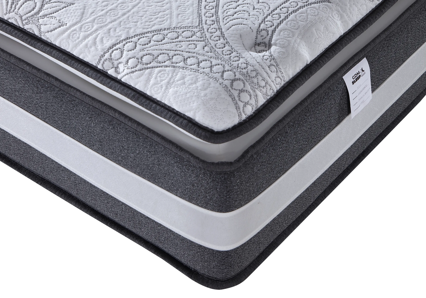 Matelas ressorts ensachés premium 30 cm - ATHÉNA