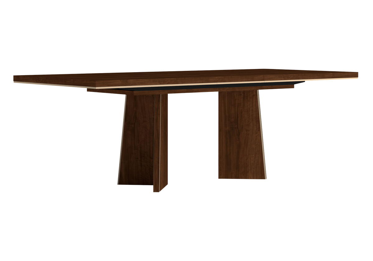 Table extensible 180–225 cm noyer – Eva