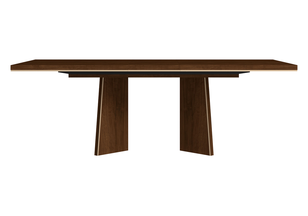 Table extensible 180–225 cm noyer – Eva