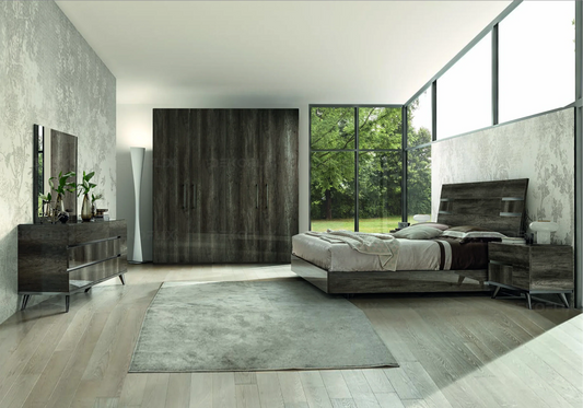  Mix luxe italien & bois noble : 5 secrets pour une chambre qui éblouit