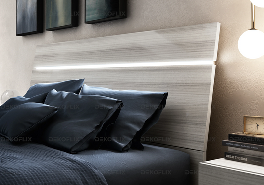 Chambre adulte gris argent – élégance contemporaine et douceur lumineuse