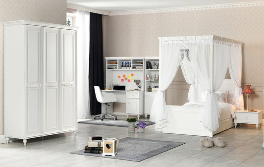 Découvrez l'Ensemble de Meuble de Chambre Ado Moderne ANGEL Fille Garçon