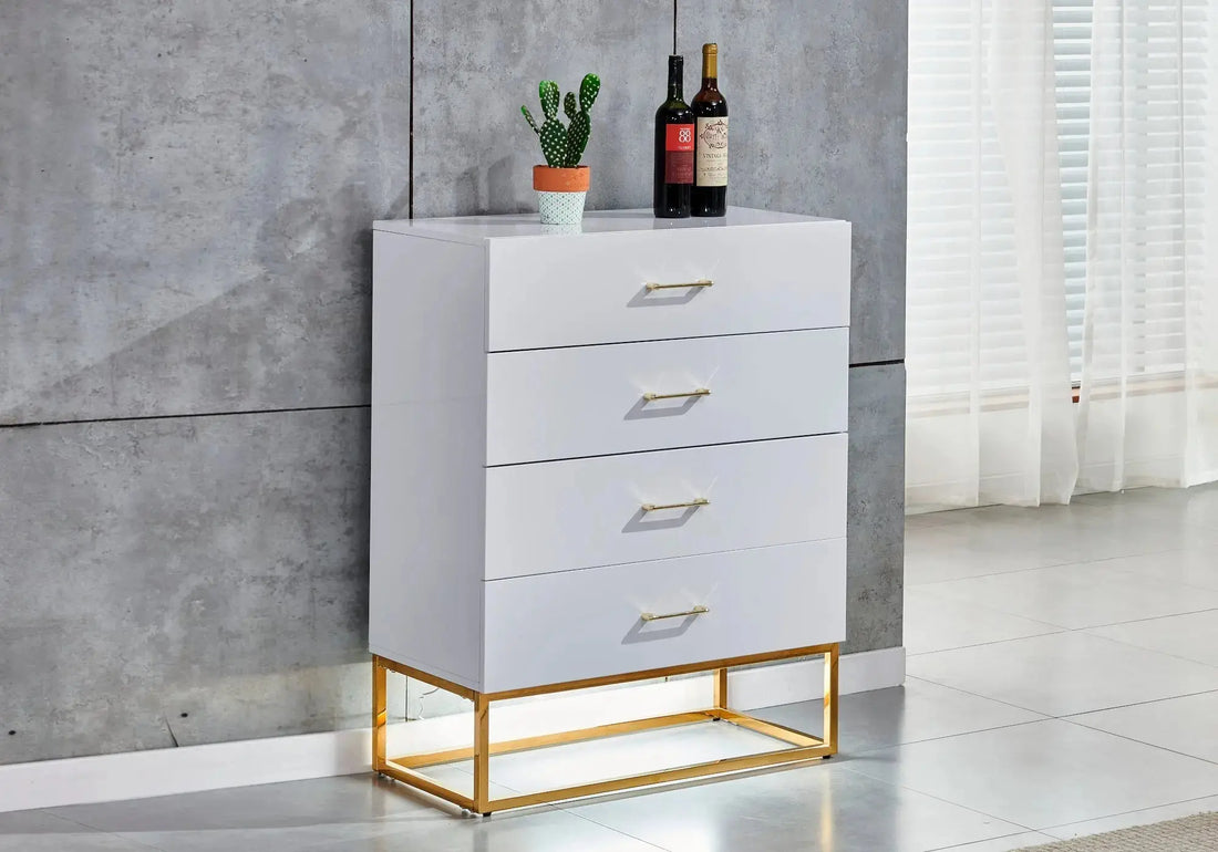 Table chevet miroir DIANA