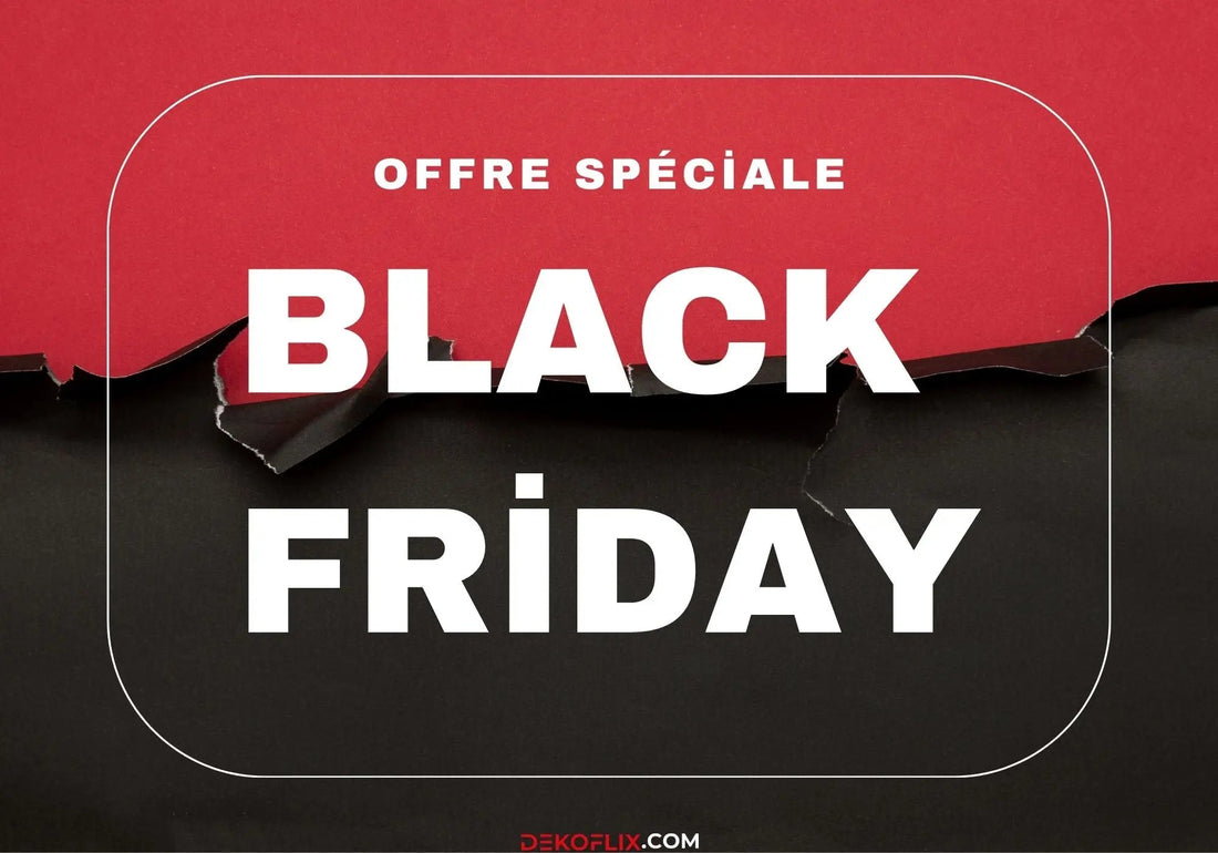 Les Meilleures Offres Décoration et Meubles pour le Black Friday 2024 sur Dekoflix"