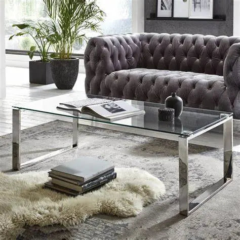 Les avantages des tables basses en verre : élégance et transparence